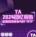 点击TA 2024回忆报告，查看你深度参与的“环节”
