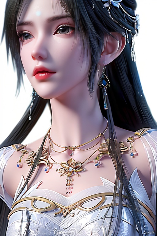  (RAW photo:1.2), (photorealistic:1.4),(intricate details:1.2),(masterpiece:1.3),(best quality:1.4), (ultra highres:1.2),1girl,jewelry, earrings, solo, pointy_ears, necklace, chang