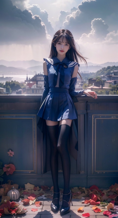  jk_lure_dress3,8k,(realistic:1.1), (photorealistic:1.1), (masterpiece:1.1), (best quality:1.1), RAW photo, highres, ultra detailed, High detail RAW color photo,professional photograph,masterpiece, best quality,realistic,1girl,low_key,solo,lighting,Bangs, straight hair ,full body,standing,abroad,arcade, beautiful detailed eyes,natural lighting,, (detailed face:1.2),extremely beautiful face,sweet smile, long legs, slim heels,Short skirt, bodice, sailor senshi uniform, pantyhose