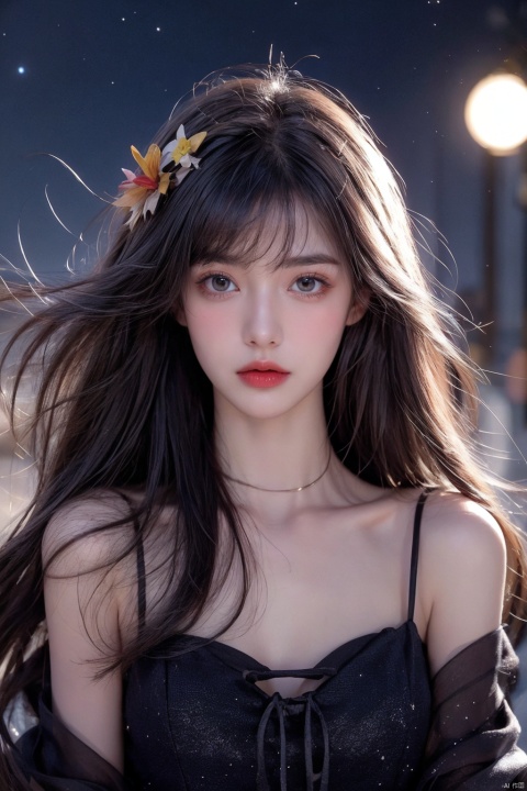  {{best quality}}, {{masterpiece}}, {{ultra-detailed}}, {illustration}, {detailed light}, {an extremely delicate and beautiful}, a girl, {beautiful detailed eyes}, stars in the eyes, messy floating hair, colored inner hair, Starry sky adorns hair, depth of field