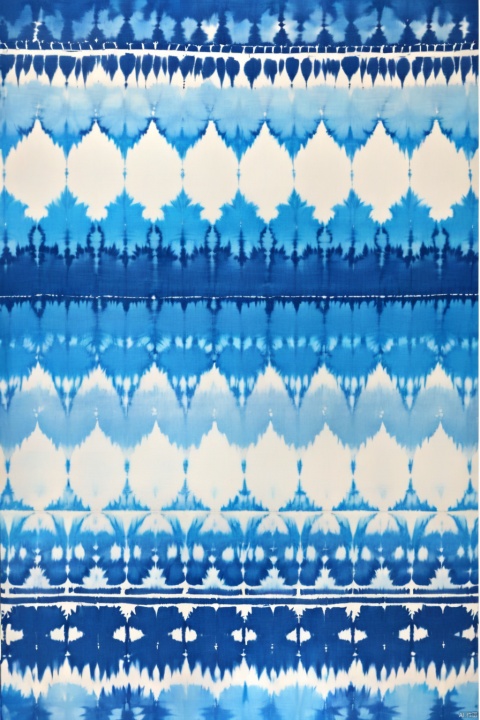 Tie dyeing style, blue theme