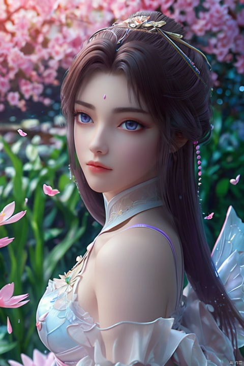  yuechan,
(1girl, pov,heart shaped pupils,best quality,masterpiece,),(8k, RAW photo, best quality, Super realistic style,masterpiece:1.2),(masterpiece, best quality:1.2),illustration,absurdres,realistic,sense of reality,concept digital art,high resolution,intricate details,illustration,ultra-detailed,details,high contrast,glow,glitter,grain,beautiful detailed glow,its contents shimmering with multicolored lights that seem to contain infinite magic,garter straps,torn pantyhose,glitter,(realistic, photo-realistic:1.1),extremely detailed,C4D,3D,bright,outdoors,gifts,candys,More details,flower ocean,winter,snowflakes,splashing water,falling petals,beautiful and delicate water,nature,painting,water spray,fine luminescence,very fine 8K CG wallpaper,depth of field,chromatic aberration abuse,pastel color,Depth of field,garden of the sun,shiny,flowers,garden,very delicate light,ultra detailed,glary,Light,light particles,glitter,reflect,1 girl,full body,whole body,eye highlights,big eyes,eye highlights,watery eyes,looking_at_viewer,outdoors,look at the screen,((beautiful eyes)),Lavender eyes,pink pupils,bright eyes,(an extremely delicate and beautiful girl:1.4),perfect and delicate limbs,dress,short puffy sleeves,frills,flower,fluttering petals,butterfly style,butterflies,Duck sitting posture,socks_over_thighhighs,pantyhose,Lace bian underwear,Sling stockings,