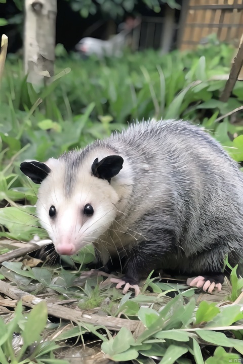  masterpiece,highres, solo,  opossum