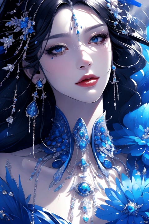  (hyperreal) , (illustration) , (high resolution) , (8K) , (very detailed) , (best illustration) , (beautiful detail eyes) , (best quality) , (super detailed) , (masterpiece) , (wallpaper) , (detail face) , solo, (dynamic pose) , 1 girl, jewelry, peacock, clear, yuyao, anime, 1girl