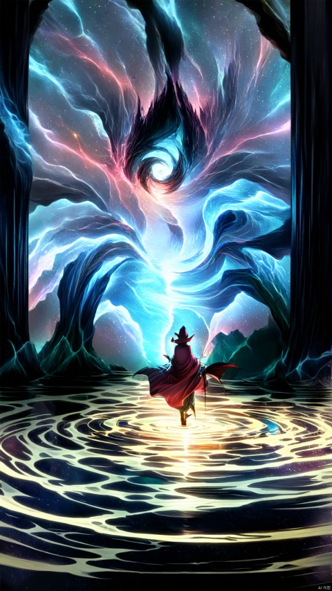 The Time Warlock in the fantasy dimension is a mysterious figure who can manipulate time and space. His ability to travel through time and space allows him to reach any corner of the natural wonders. By adjusting the ripples of time and space, the wonderful scenes in the natural wonders can be eternal, bringing eternal healing and contemplation to people