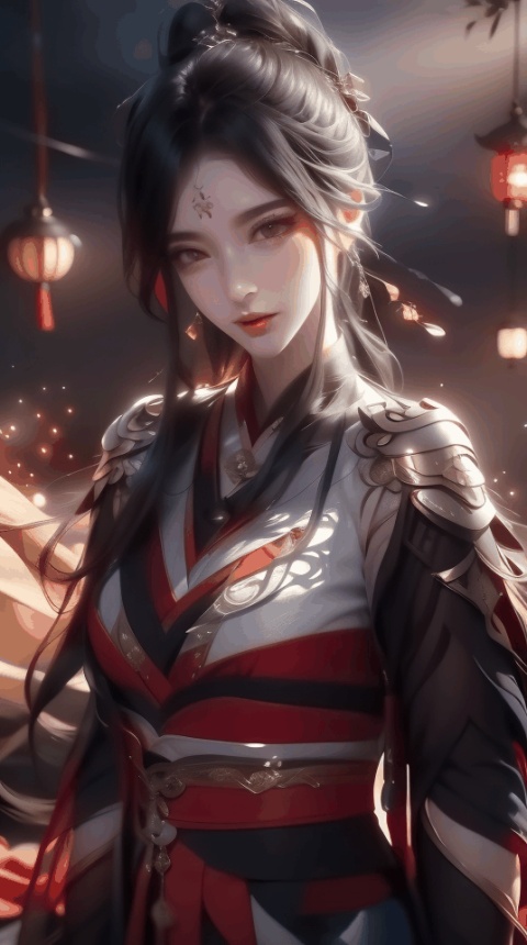  (extremely detailed CG unity 8k wallpaper),(masterpiece),(best quality),(ultra-detailed),(best illustration),(best shadow),(an extremely delicate and beautiful),Oriental Dragon,Lunar Year of the Dragon,2024 New Year,Spring Festival,1 girl,Hanfu,best quality,masterpiece,realistic,Lanterns,fireworks,Smile,
