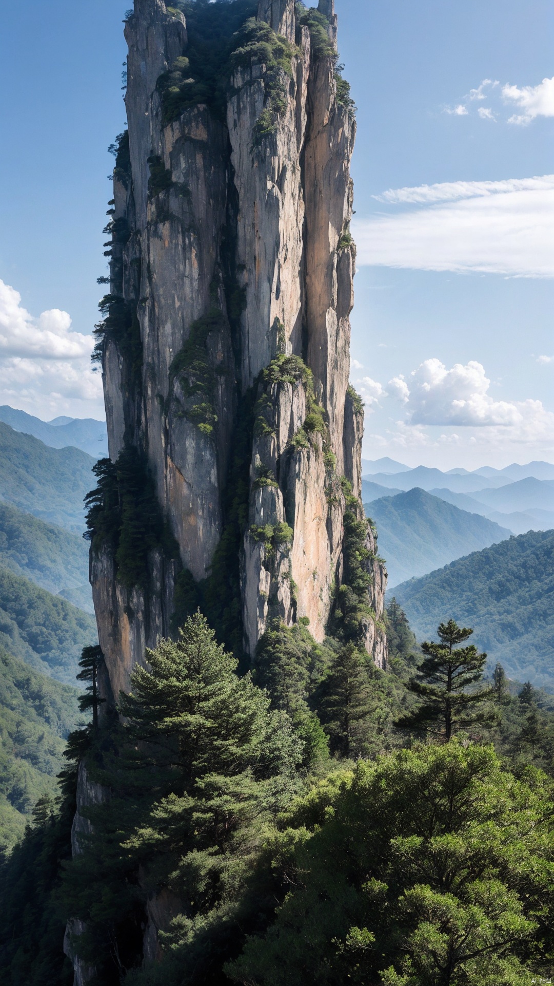 Yipin Huangshan is high in the sky, light in the clouds, bright and high-definition at the bottom.