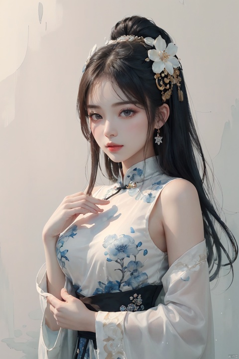  (an extremely delicate and beautiful),(((masterpiece))),((best quality)),1girl,((an extremely delicate and beautiful girl)),female focus on,((gorgeous hair_ornament)),{{beijing opera}},(Ink wash painting),(ink splashing),(chinese painting),((illustration)),(color splashing),beautiful detail,