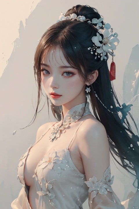  (an extremely delicate and beautiful),(((masterpiece))),((best quality)),1girl,((an extremely delicate and beautiful girl)),female focus on,((gorgeous hair_ornament)),{{beijing opera}},(Ink wash painting),((ink splashing)),((chinese painting)),(((illustration))),((color splashing)),beautiful detail,