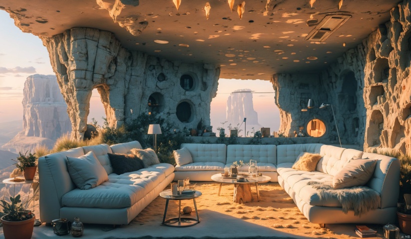  Architectural rendering, architectural design, Rock architecture, a photorealistic hyperrealistic render of an interior of a beautifully decorated cozy living room by pixar, greg rutkowski, wlop, artgerm, dramatic moody sunset lighting, long shadows, (volumetric:1.5), cinematic atmosphere, octane render, artstation, 8 k artstation on trending detailed, highly wallpaper, archdaily, lightpaint, nature nightvision nature wilderness nature nature nature architecture industrial architecture industrial architecture industrial urbex building nature nature, Rock buildings