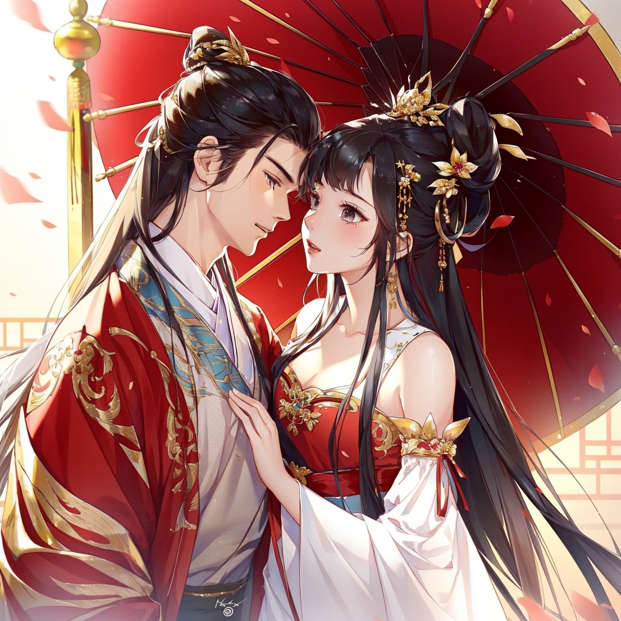 Anime Chinese Wedding Gowns