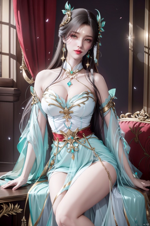  8k,RAW photo,best quality,masterpiece,hatching (texture),skin gloss,light persona,artbook,extremely detailed CG unity 8k wallpaper,official art,(high detailed skin),glossy skin,contrapposto,female focus,sexy,fine fabric emphasis,wall paper,leaning_on_object,leaning,1girl,dress,hair ornament,long hair,curtains,cup,earrings,jewelry,table,solo,sitting,black hair,brown hair,blue dress,solo,red_lips,makeup,very long hair,hanfu,fate/stay night,bluecircle,petals,branch,snowing,snow,xxe-hd,,ll-hd,,ty-hd,,gf-hd,,