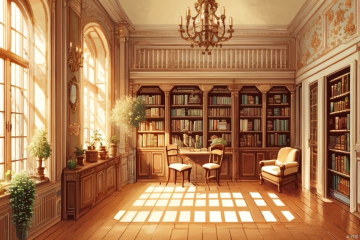  ((HRD, HUD, 8K)),((masterpiece, best quality)), highly Winter, houses, GameScenes,
window, scenery, chair, indoors, plant, sunlight, bookshelf, book, no humans, table, potted plant, clock, globe, light rays, stairs, sunbeam, shelf, flower,