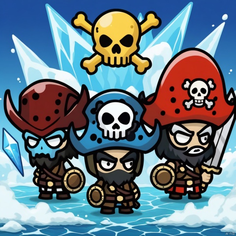  Ice element pirates,Ice element pirates,