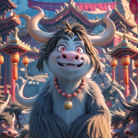  Chinese dragon, cute, wide-eyed, surprised, Depth of Field,Disney style,ANIMATIONS