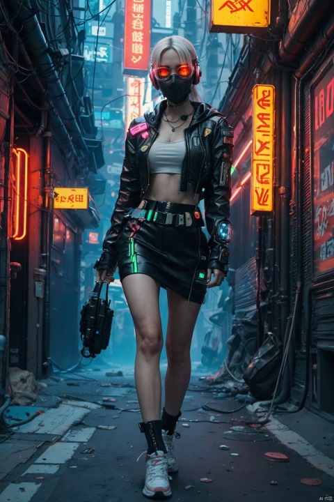  Cyberpunk art style is a visual
aesthetic that reflects the
themes and atmosphere of the
cyberpunk subgenre of science
fiction. It combines futuristic and
dystopian elements, often
portraying a blend of advanced
technology, neon-lit urban
landscapes, and a sense of
societal tension