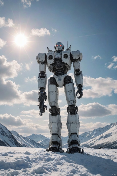  score_9, score_8_up, score_7_up, score_6_up, score_5_up, score_4_up,
solo, standing, outdoors, sky, cloud, from behind, robot, scenery, snow, 1other, science fiction, mountain, spacecraft