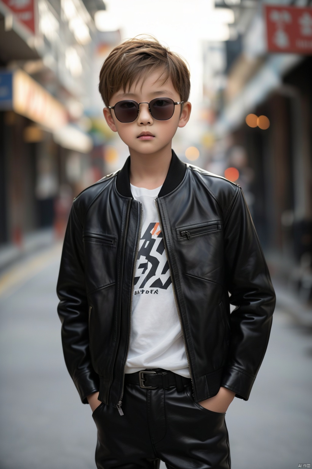 Leather jacket for 10 year old boy best sale