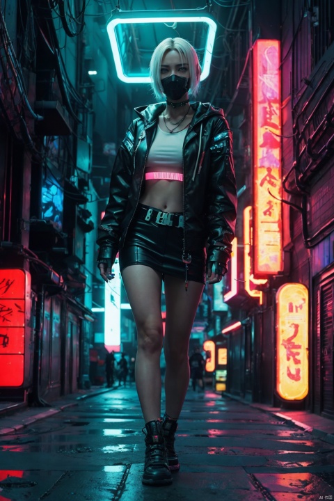  Cyberpunk art style is a visual
aesthetic that reflects the
themes and atmosphere of the
cyberpunk subgenre of science
fiction. It combines futuristic and
dystopian elements, often
portraying a blend of advanced
technology, neon-lit urban
landscapes, and a sense of
societal tension