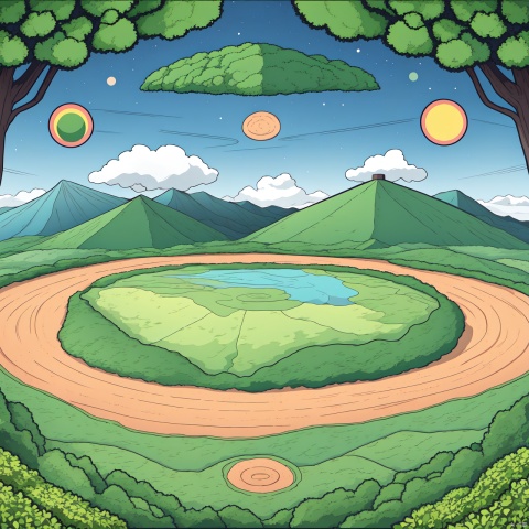  Design a circular logo with the theme of natural scenery, using a combination of color blocks to showcase the simple beauty of natural elements.

1. The overall shape of the logo is round, symbolizing the earth or a complete ecosystem. Within the circle, natural landscapes such as mountains, trees and waters are spliced together with color blocks of different colors. For example, dark green blocks represent forests or leaves, light blue blocks represent lakes or skies, and brown blocks represent mountains or soil. There is no need to draw fine boundaries between the color blocks, and they are naturally connected through color transitions to reflect the harmony and unity of nature.

2. Another solution is to divide the entire circular logo into several main parts, each part representing a natural element, such as sunrise (orange-red), mountains and rivers (dark green), rivers (sky blue) and earth (khaki). The color area and location relationship should be cleverly laid out to form a balanced and easy-to-identify visual effect.

3. You can also choose to fill the logo background with a single color, and then place an abstract pattern composed of multiple small colored blocks in the center, such as a mosaic-like mosaic to create the outline of a cloud, a leaf, or a planet. This design not only expresses respect for nature, but also ensures the simplicity and easy recognition of the logo.