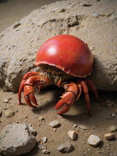  score_9, score_8_up, score_7_up, score_6_up, score_5_up, score_4_up,Hong Kong girl, Surreality, this is a magical hermit crab, with a red giant crab claw (it carries not an ordinary shell, but a bunker: 1.4), a strategic bunker built of concrete, shooting holes, flag: 1.2), (giant artillery placed on the bunker, rocket artillery: 1.5), (organically combined, biological weapon system: 1.3), a stunning body shape, a sense of oppression, realistic texture and light and shadow, game CG,