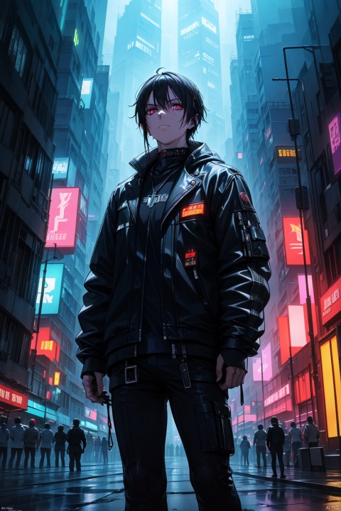  Cyberpunk art style is a visual
aesthetic that reflects the
themes and atmosphere of the
cyberpunk subgenre of science
fiction. It combines futuristic and
dystopian elements, often
portraying a blend of advanced
technology, neon-lit urban
landscapes, and a sense of
societal tension