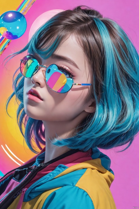  Vaporwave art style is a visual
and aesthetic movement that
emerged in the early 2010s, often
associated with internet culture
and digital nostalgia. It draws
inspiration from 1980s and 1990s
consumerism, technology, and
pop culture, as well as the
aesthetics of early computer
graphics and visual effects.