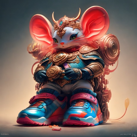 	a stunning interpretation of nike shoe sneaker, advertisement, highly detailed and intricate, hypermaximalist, ornate, luxury, cinematic, cgsociety, James jean, Brian froud, ross tran,arttoy