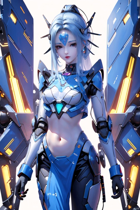  (Masterpiece, best picture quality), Cyberpunk, girl, ,((metal and transparent shell | splicing robot)), transparent belly:1.1, metal spine:1.2, ircraft background, dynamic,perspective, xiaowu