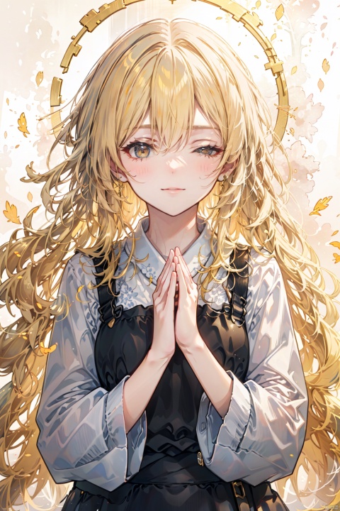 chibi, upper body,twintalis, yellow hair,red eyes,pure white background, simple drawing,one eye closed,An illustration of a girl expressing gratitude, her face adorned with a heartfelt smile. Her eyes are filled with warmth and appreciation, radiating sincerity and genuine thankfulness. She may hold her hands together in a prayer-like gesture or extend them outward in a gesture of gratitude. The color palette chosen for this image is soft and gentle, reflecting the tender emotions of gratitude. The overall result is a culturally rich portrayal of a girl conveying her appreciation, beautifully rendered in a style that captures the beauty of gratitude and the power of expressing heartfelt thanks.