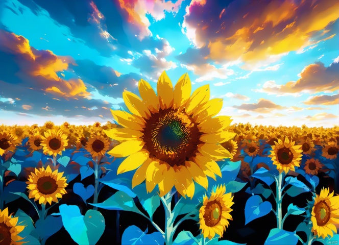  (Fantasy style: 1.5) Object perspective, changeable colors (Fantasy World) Hyper-realistic style (intricate details) A psychedelic,((1sunflower)),Realism,Realistic writing,pov sunflower,((Microphotography))