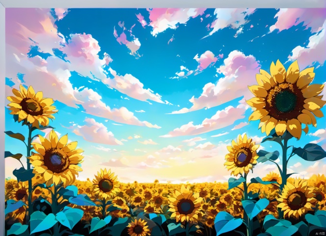  (Fantasy style: 1.5) Object perspective, changeable colors (Fantasy Architectural World) Hyper-realistic style (intricate details) A psychedelic,((1sunflower)),