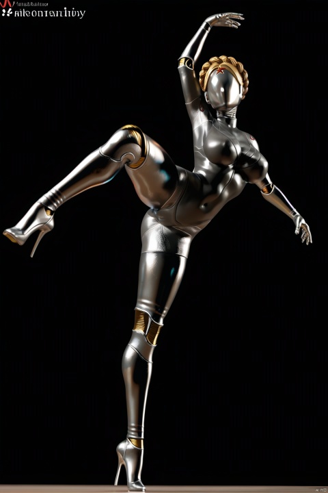  score_9, score_8_up, score_7_up, score_6_up, , 
,jijia, 3d, CG, solo, 1girl,atomic heart, rubber suit, breasts, bodysuit, shiny clothes, skin tight, latex, shiny, large breasts, latex bodysuit, cleavage, shiny skin,

full body, looking at viewer, simple background,illustration,tall woman,elegant stride,centered figure,three quarters proportion,light path,perspective effect,black background,sparkling effects,graceful ballet jump,dancing,a dancing robot