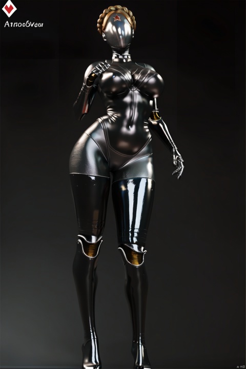  score_9, score_8_up, score_7_up, score_6_up, , 
,jijia, 3d, CG, solo, 1girl,atomic heart, rubber suit, breasts,  bodysuit, shiny clothes, skin tight, latex, shiny, large breasts, latex bodysuit,  cleavage, shiny skin,

full body, looking at viewer, simple background,illustration,tall_woman,elegant_stride,centered_figure,three_quarters_proportion,light_path,perspective_effect,black_background,sparkling_effects