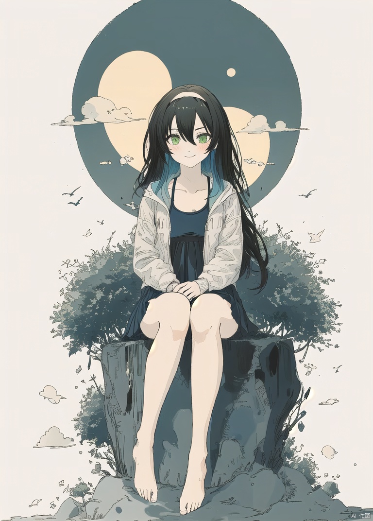  Masterpiece, best quality, high quality, (color), [artist sk (askzy)], [artist wlop], firefly, foot focus, 1girl, toe, solo, barefoot, foot, long hair, white hair, looking at the audience, hair band, shortening, ****, powder blusher, jacket, black hair band, showing hair between feet, shirt, eyes, sitting, white shirt, evil smile, green eyes, ((poakl)), mLD, HOG_BOOMING_SWIMSUIT LEGWEAR, The earth, qzhsws