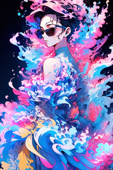  //
( code background), (data background,:1.2),
//
multicolored_background,red and white background,sam yang, (1boy:1.3), (short white hair,hair slicked back,:1.2)black sunglasses, expressionless,cowboy shot, no_eyes,(colored inner hair, colored_tips,:1.2), shota, ink style, Light-electric style, (\shuang hua\), 372089, flat, cozy animation scenes, bpstyle, green eyes, polulu, yinyou, Flat coating,插口袋