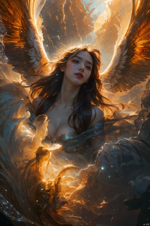  Superb painting in the style of Anders Zorn | Marco Mazzone | Yuri Ivanovich Pimenov,oil on canvas,
Aphrodite,the goddess of love,lies prone in a huge shell surrounded by flying child angels in the sky,dressed in silk,Greek mythology,goddess of love,
Adaptable,brilliant atmosphere,scattered,exquisite details,water,
(brown and ivory dark blue:0.5),(central composition, symmetry:0.1),style nty,night,dramatic lighting,dynamic shadows,movie scene,fog,mist,