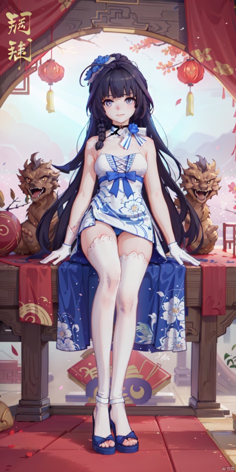  {artist:rella}, {artist:ask(askzy)},[artist:ningen_mame],artist:ciloranko, [artist:rei(sanbonzakura)],(hyper cute girl:1.1025), (flat color, vector art:1.3401), Chinese dragon theme, beautiful detailed eyes, hyper-detailed, hyper quality, eye-beautifully color, face, (her hair is shaped like a Chinese dragon, Chinese dragon, hair, Chinese dragon:1.2763), (1girl:1.2155), (high details, high quality:1.1576), (backlight:1.1576), high quality, (title:happy new year 2024:1.3), (cover design:1.2), simple background, cover art, trim, album_art, 
/, /, /, /, /, /, /, 
1girl, (chibi), Aeterna Purum: white dress,, thighhighs, long hair, white gloves, white thighhighs, purple eyes, hair ornament, breasts, flower, highheels,
/, /, /, /, 
(((holding a little Chinese dragon))), (((sitting, Chinese dragon on legs))), [[smile]], large breast, dragon, (((Chinese dragon print))), (Loong:1.2), pajamas, kimono, bare shoulders, 
/, /, /, /, /, /, 
lantern, red background, ((simple background)), ((happy new year 2024, new year theme, new year, 2024, gift box,)), (red decorations on dragon), ((Chinese new year)), Chinese knot, red ornaments, spring festival, 
/, /, /, /, /, /, /, 
hair with body, CTA dress, CAY leg, Loong hands, body with Loong, dress with Loong, light particles, (Hair with Loong:1.2155), small breast with Loong, 1girl, small breast, marbling with hair and clothes, (original:1.1025), (arm down:1.1025), (paper cutting:1.1025), 
------, 
Low saturation, grand masterpiece, Perfect composition, film light, light art
