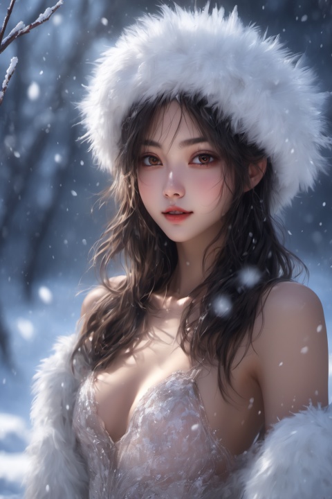  Best quality, A girl was setting off fireworks,,solo,facing the audience,slim, thin body, thin and weak body, S-shaped body,smile, eye shadow, peach eye, collarbone,Down feather,tareme-eyes,detailed eye details,
Skinny_Bikinis,
winter, outdoor,snows, and the naturally lies in the snow, lying on the ground, lying on the snow,bj_Devil_angel