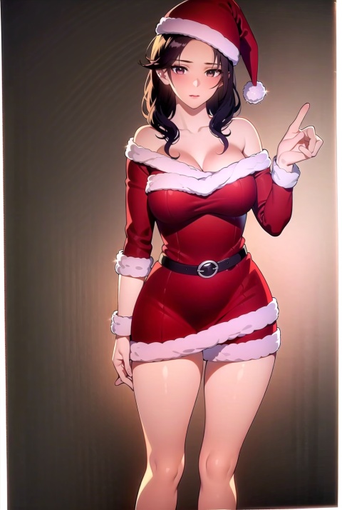  1girl,Christmas Day, 1 girl,It snows, at night,Christmas tree background, 1 girl,Christmas hat, Christmas clothes,,,Christmas architecture,Look up,Side light,Best quality,16k,Realistic photos, licg,solo, , qtcg, seductive eyes, Anime, fantasy, magic,Long sleeves,Big tits,Anatomically correct,cute,loli,Bright and bright overall tone,Sexy beauty,
