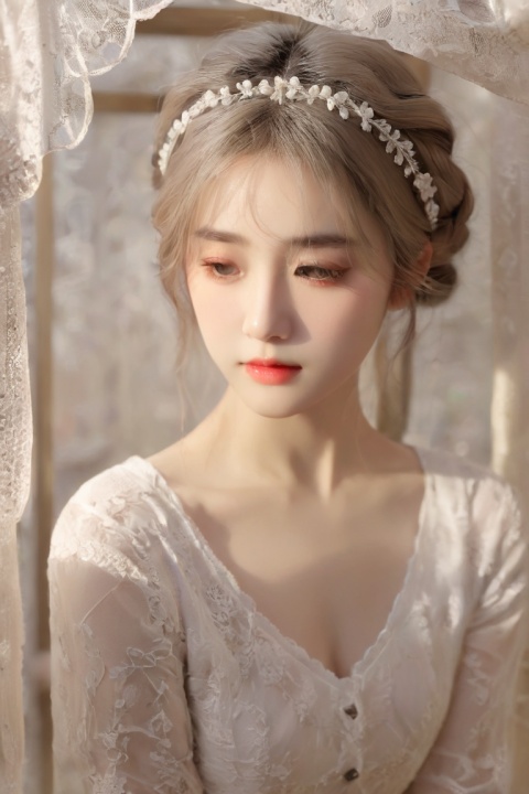 1girl,best quality,masterpiece,RAW photo, detailed face, beautiful symmetrical face, cute natural makeup, sadness, feminine, highly detailed, a 1girl, (full body:0.8),  oriental minimalism, subtle elegance, hd , in the style of elegant clothing,  realistic yet ethereal, simplistic designs, oriental, whimsical shapes, serene harmony beautiful symmetrical face, elegant, feminine, highly detailed, intricate,best quality, ultra-detailed, masterpiece, hires, 8k,(photorealistic),transparent,