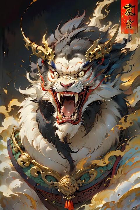  dahuangdongjing,masterpiece,ultra high resolution,exquisite details,open your mouth,sharp teeth,