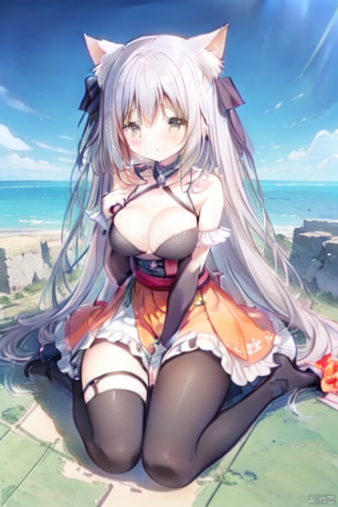  gigagts, wariza,1girl, cat ears,orange frilled dress,gigantic breasts,giantess,gigagts,black_thighhighs,city under legs,proving earth is flat,skyline,day,giantess,small city:1.3,oppai loli
proving earth is flat,horizon,day,wariza,loli,kawaii,
