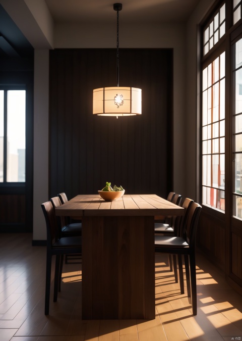  zen,There is a table in the room with a lamp on it, 3ds max+vray, building visualization, black vertical Flat noodles wood, octane rendering h 1024, vray 4k rendering, vue rendering, building finishes, high-resolution movie rendering 100k, volume lighting - h 7 6 8, 8k renderer, super realistic renderer vrray, v-ray 8k uhd, Asian interior decoration Chinese traditional texture, vray render 4k, Lumion pro rendering, Vray tracing,high detail,extremely detailed, best quality, masterpiece, high resolution, Photorealism, Hyperrealistic, Realistic, 8Kcorona render, octane render, 3ds maxzen