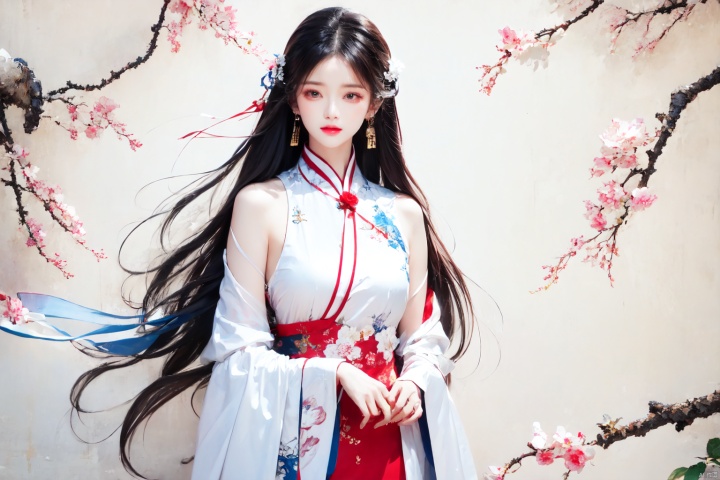 1girl, solo, long hair, black hair, hair ornament, dress, jewelry, upper body, flower, earrings, facial mark, chinese clothes, moon, forehead mark, branch, illustration,, Liuli, illustration,moyou,(masterpiece)most Good quality, masterpiece, realistic, 32K Ultra HD, official art,
1girl,dofas,solo,dofas,,mugglelight,puregirl,illustration,master work,high definition,ultra clear,fashionable exquisite red ultra-thin evening dress,red and white gradient,nebula background,yue,hair ornament,hanfu, (\yan yu \), longfeihanfu, illustration, photography