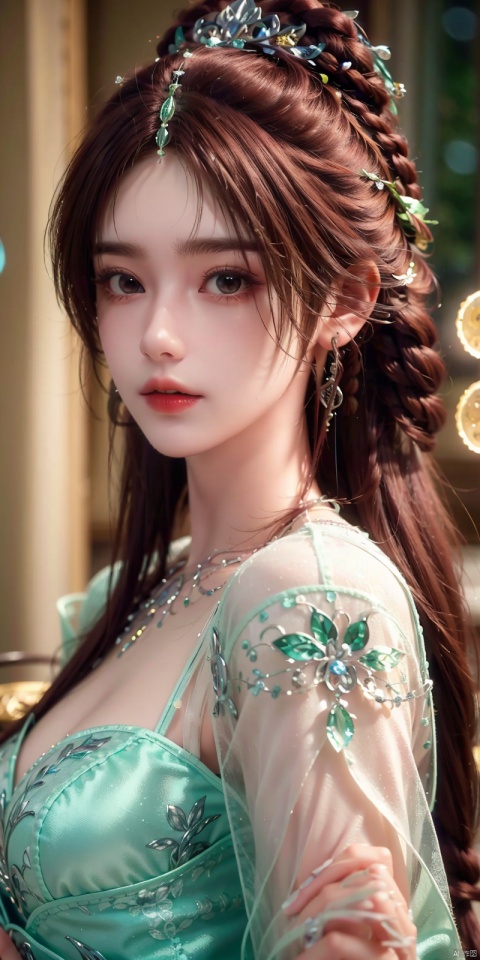  , best quality, 8K, HDR, highres, absurdres:1.2, blurry background, bokeh:1.2, Photography, (photorealistic:1.4), (masterpiece:1.3), (intricate details:1.2), 1girl, solo, delicate, (detailed eyes), (detailed facial features), petite,skin tight, (looking_at_viewer), from_front, (skinny), (lipgloss, caustics, Broad lighting, natural shading, 85mm, f/1.4, ISO 200, 1/160s:0.75),dress, , ((poakl)),Light master,yeqinxian