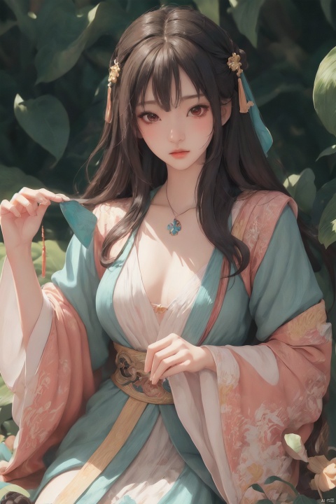 liuti,colorful theme,
1girl, hanfu,looking at viewer, cowboy shot ,
in the dark,sunhine light  in hair,deep shadow,
best quality,masterpiece, highres, ( figma:0.8)
