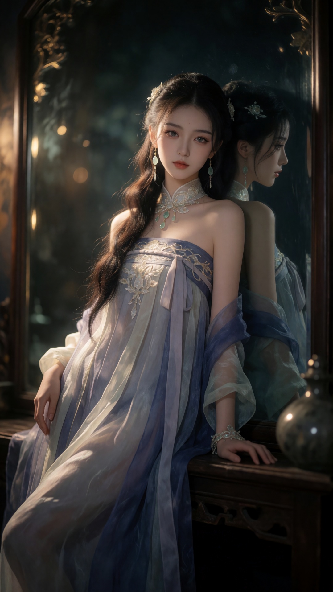 Dark tones,  fantasy art,  professional digital works. High quality by 菟丝子 on Tensor.Art