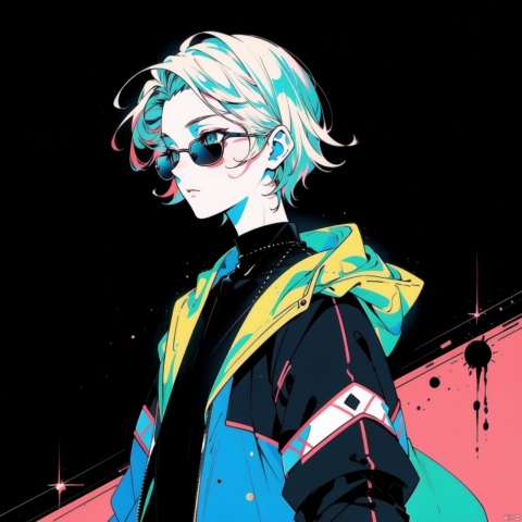  //
( code background), (data background,:1.2),
//
multicolored_background,red and white background,sam yang, (1boy:1.3), (short white hair,hair slicked back,:1.2)black sunglasses, expressionless,cowboy shot, no_eyes,(colored inner hair, colored_tips,:1.2), shota, ink style, Light-electric style, (\shuang hua\), 372089, flat, cozy animation scenes, Oil painting
