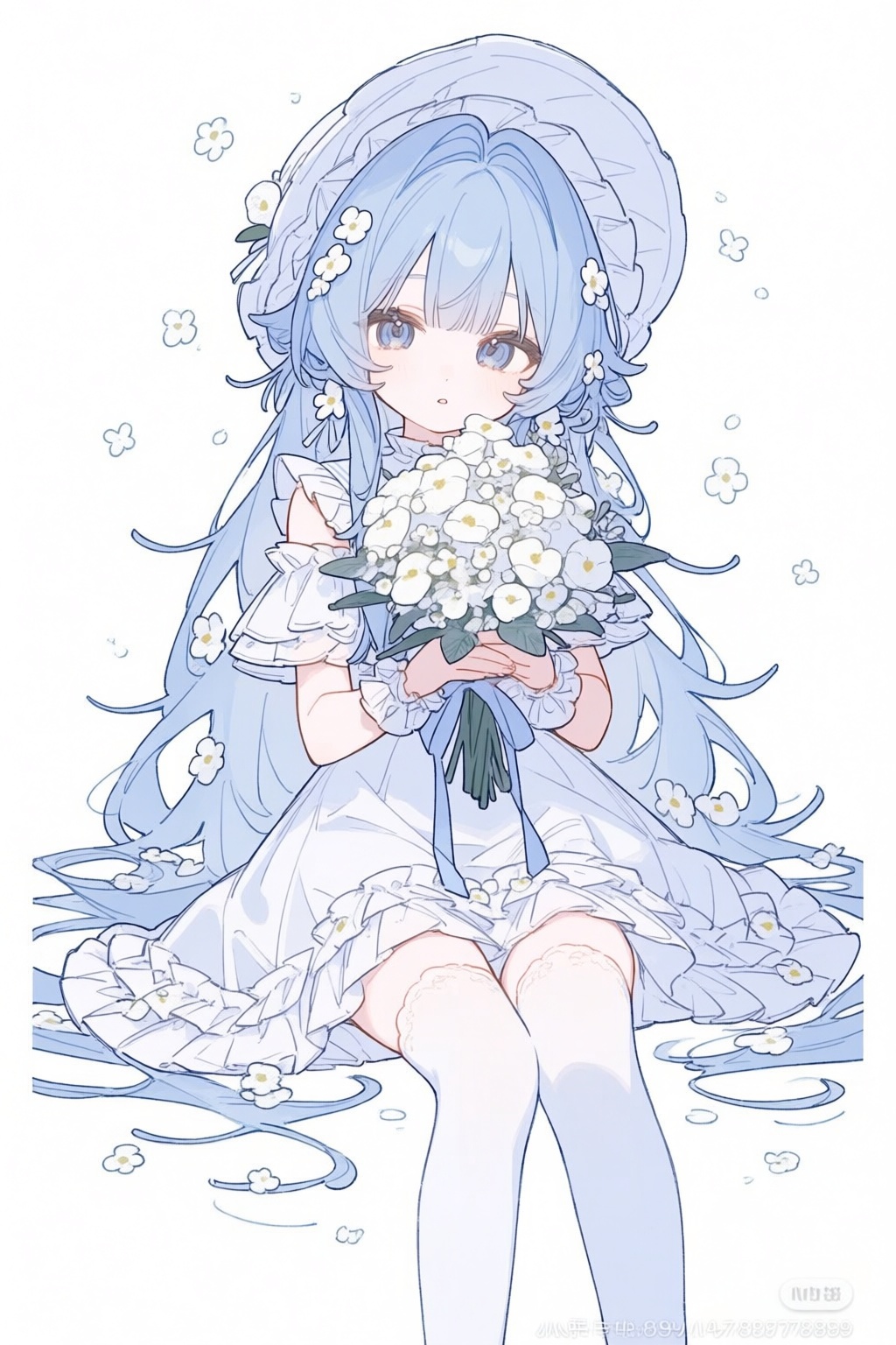 1girl,  solo,  long hair by 青秋 on Tensor.Art